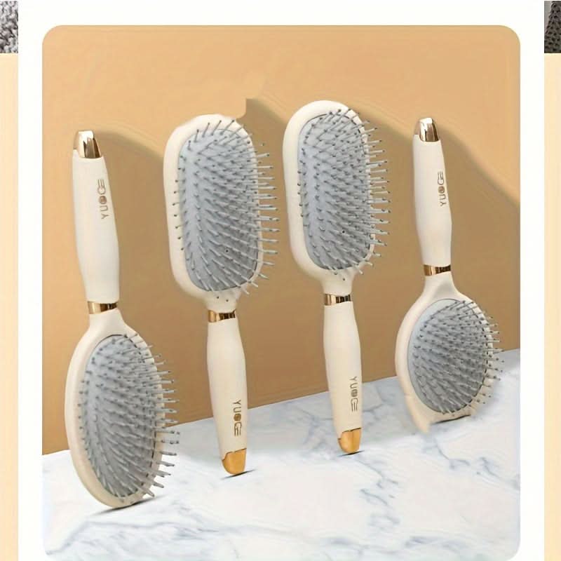 Detangling Hair Brush with Scalp Massager – Styling Comb for Curly Hair