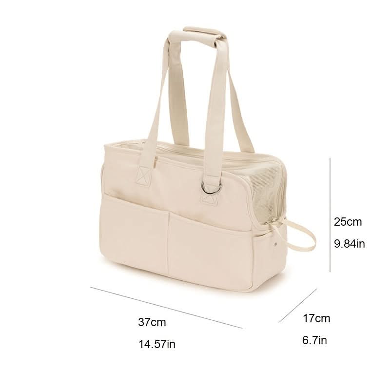 Breathable Cotton Pet Carrier Tote Bag
