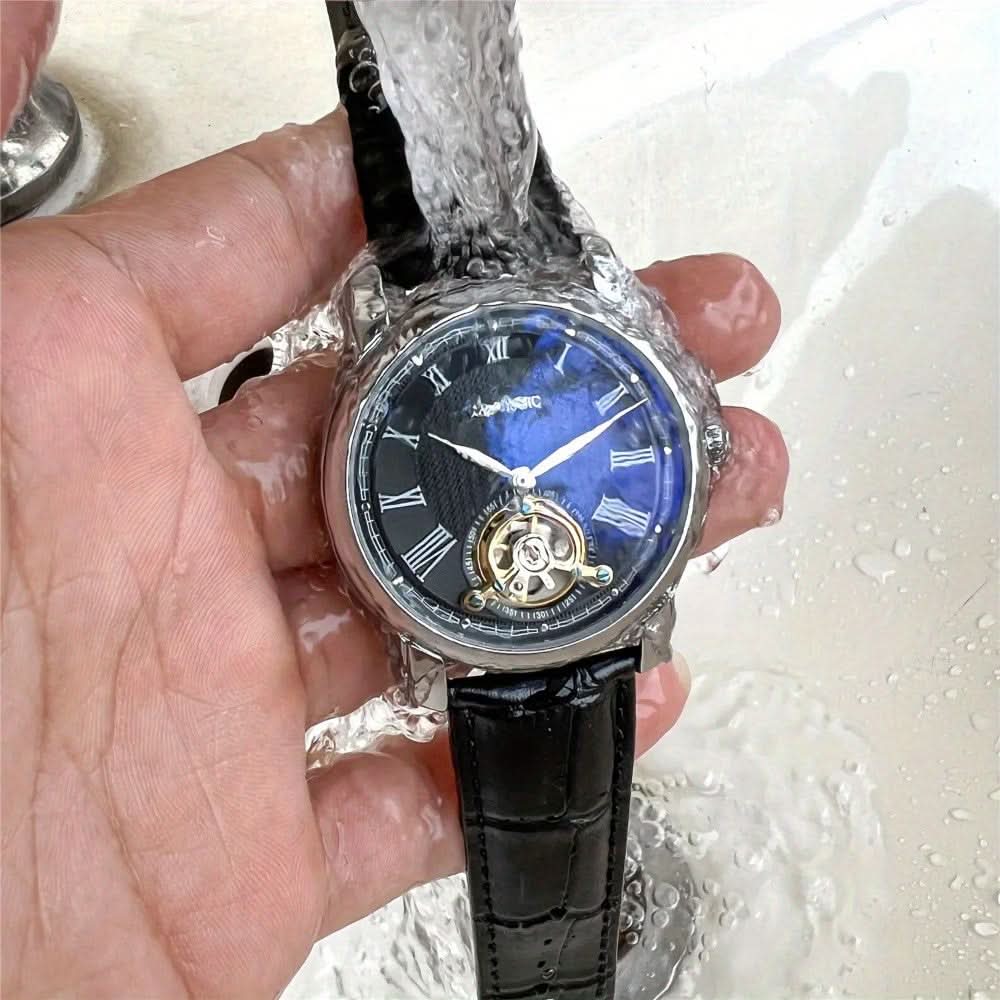 Luxury Men's Mechanical Watch - Tourbillon Automatic Movement