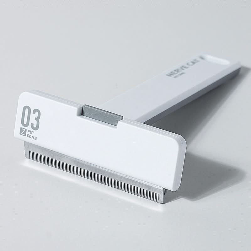 Curved Pet Grooming Comb for Shedding