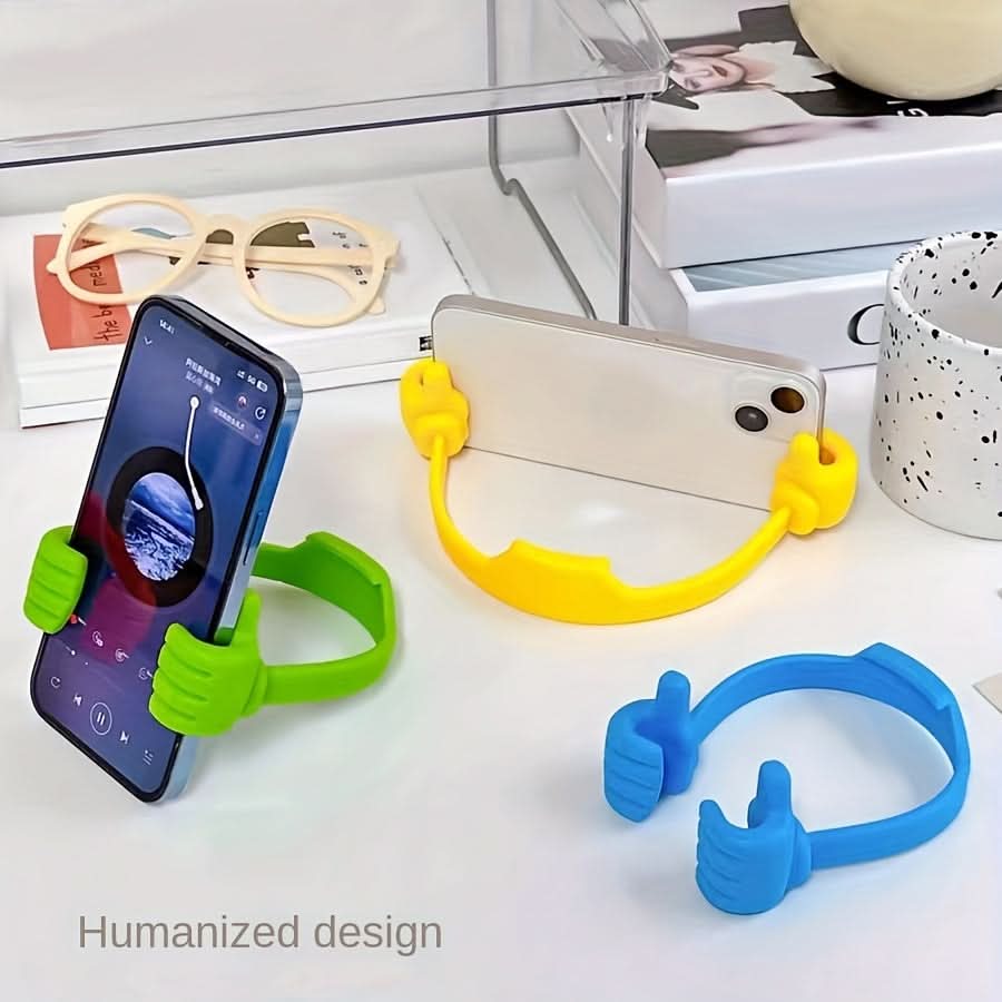 Thumb Grip Mobile Phone Holder – Adjustable & Portable for All Smartphones