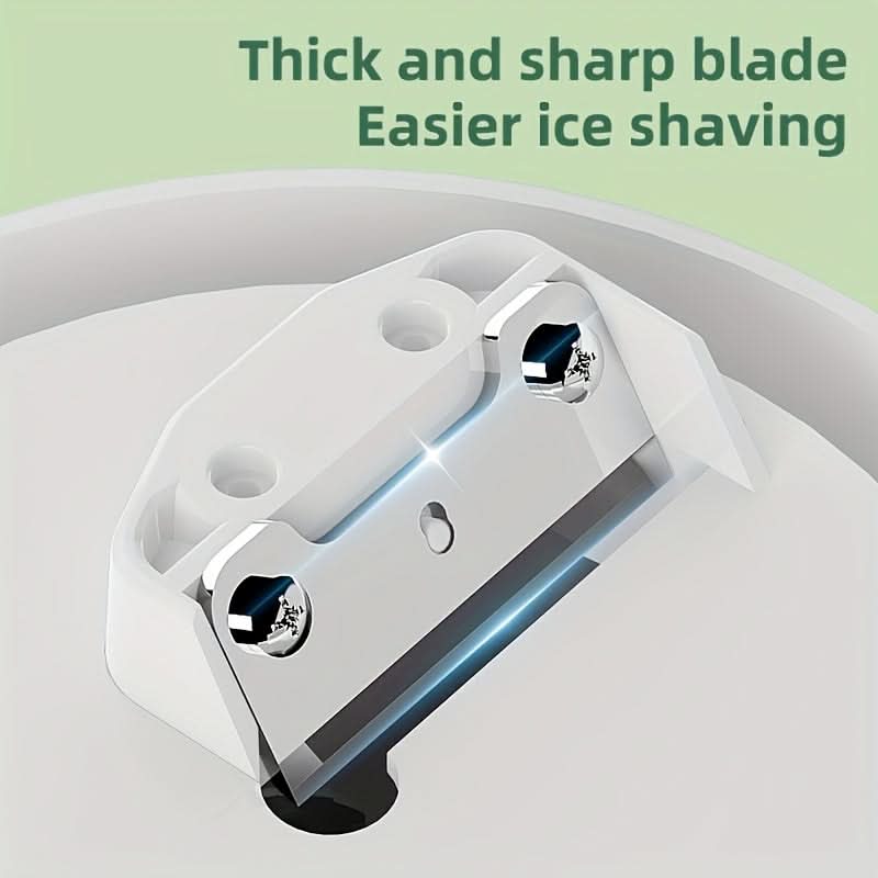 Electric Shaved Ice Machine – Portable Ice Crusher for Snow Cones