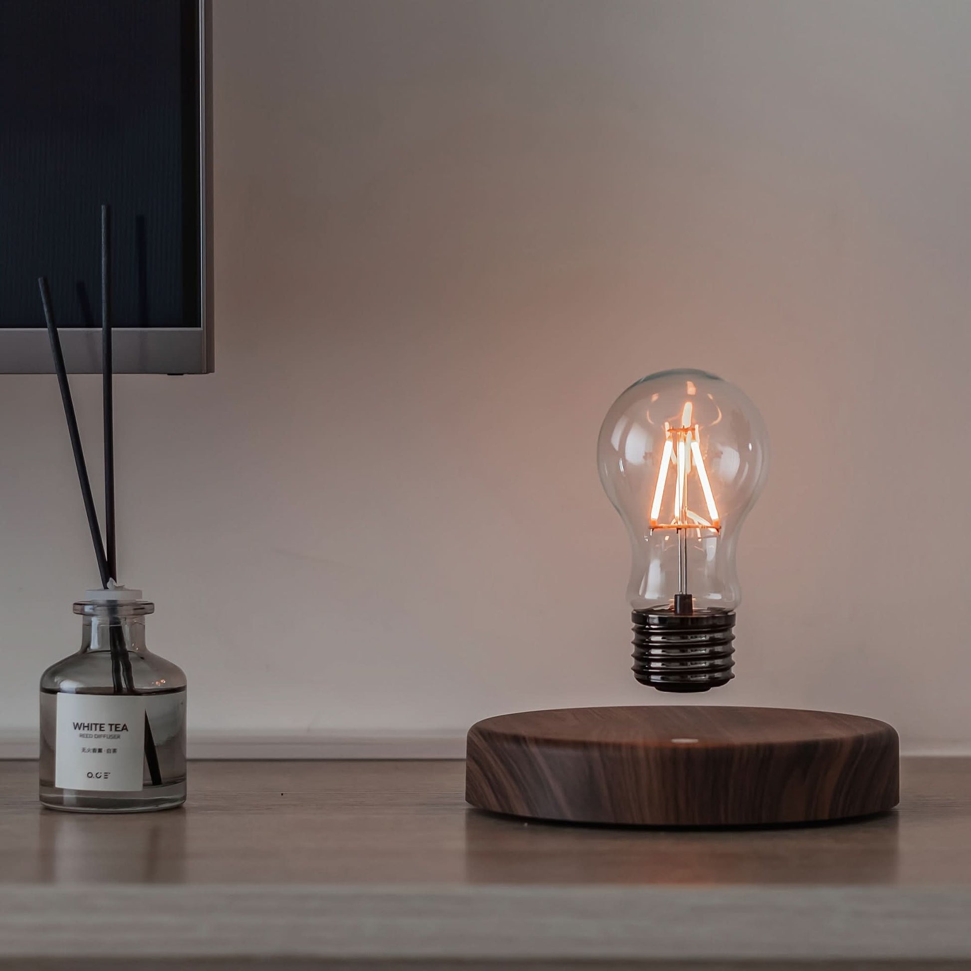 Magnetic Levitation Floating Light Bulb - Modern Night Light