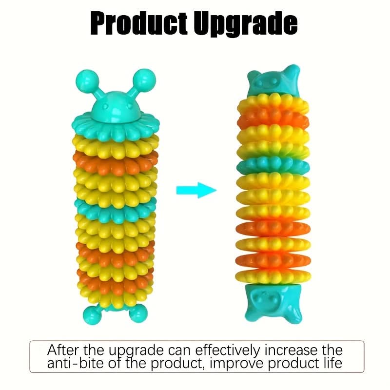 Tough Rubber Dog Chew Toy for Teething & Training