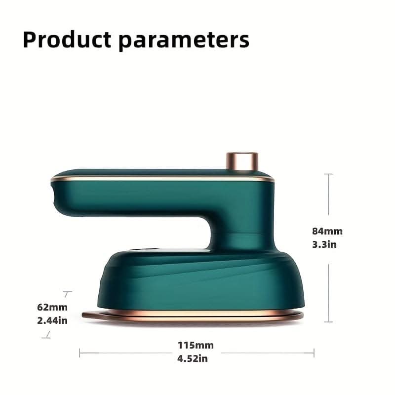 Portable Mini Ironing Machine - 180° Rotatable Handheld Steam Iron
