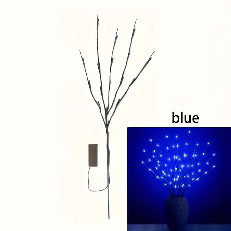 Adjustable Plastic LED Branch Lights – 20 LED Battery-Operated Tabletop