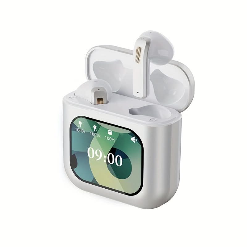 True Wireless Earbuds with Smart Touch Screen