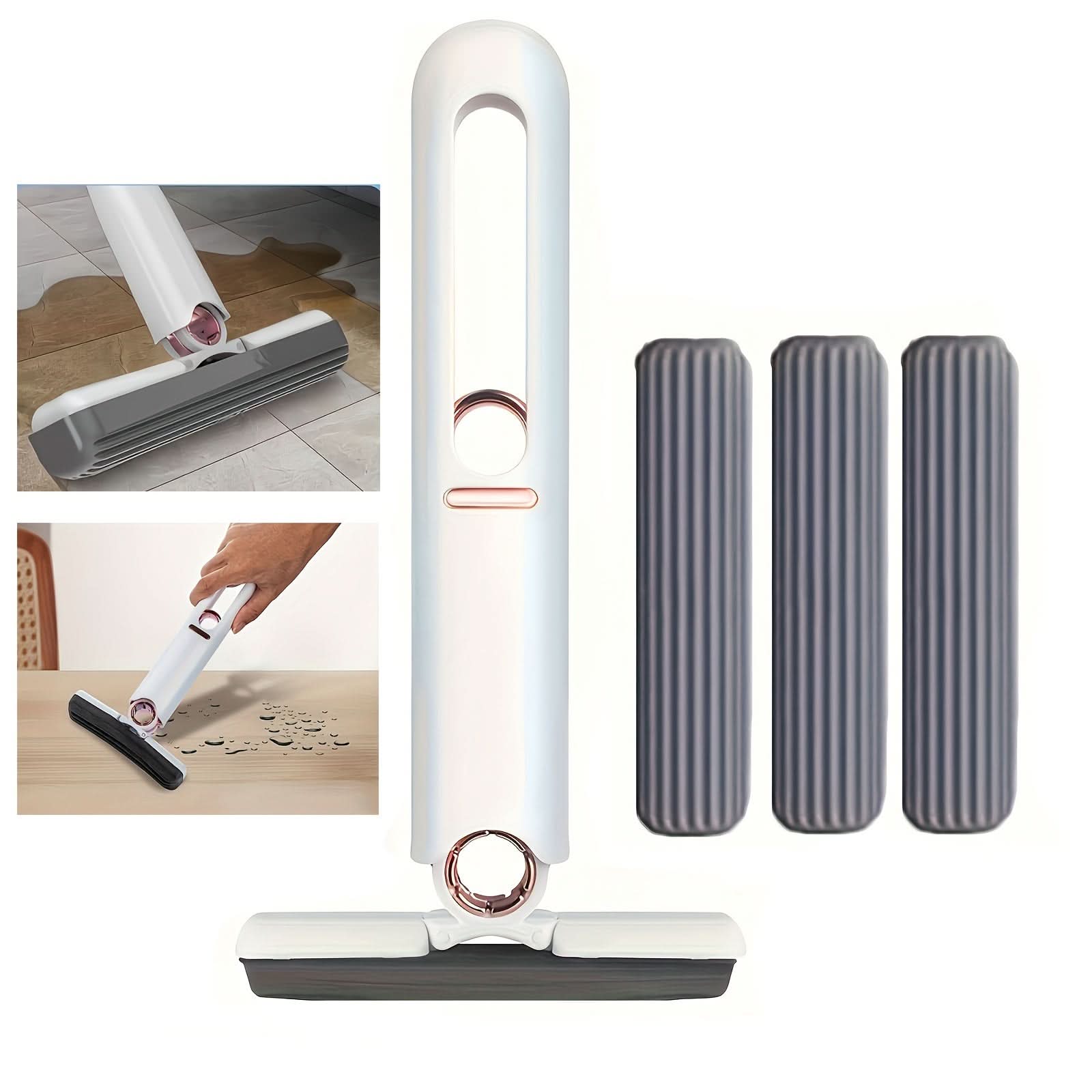 Mini Hand-Free Sponge Mop for Windows & More