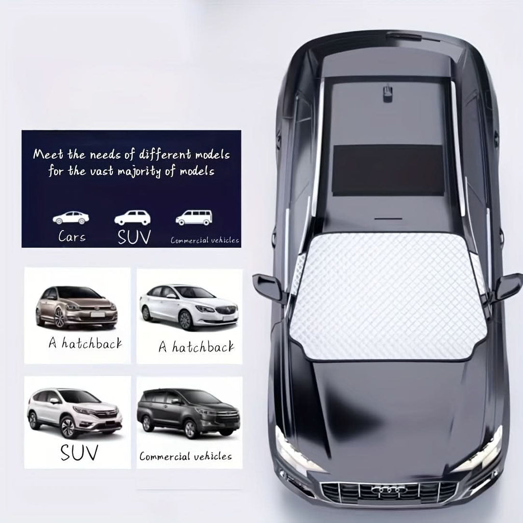 Universal Windshield Cover for Cars, SUVs & Trucks – All-Season Protection