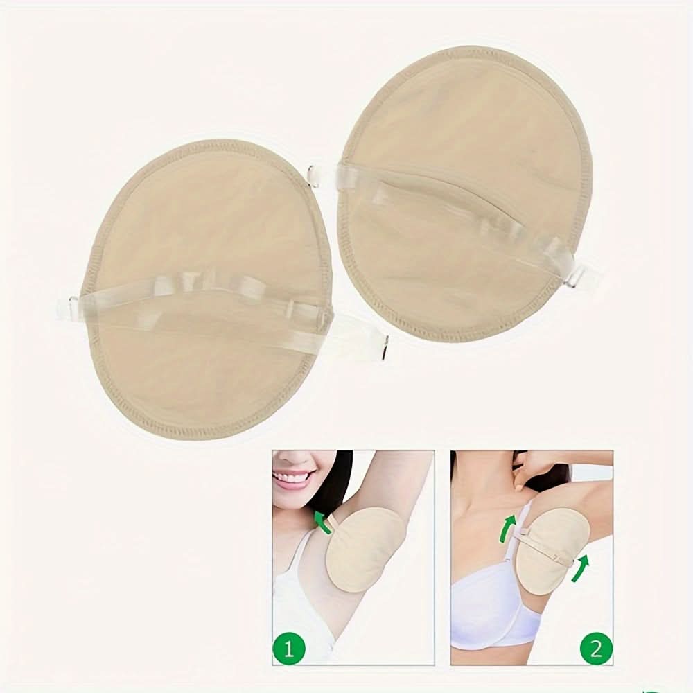 Reusable Underarm Sweat Pads for Men & Women – Washable