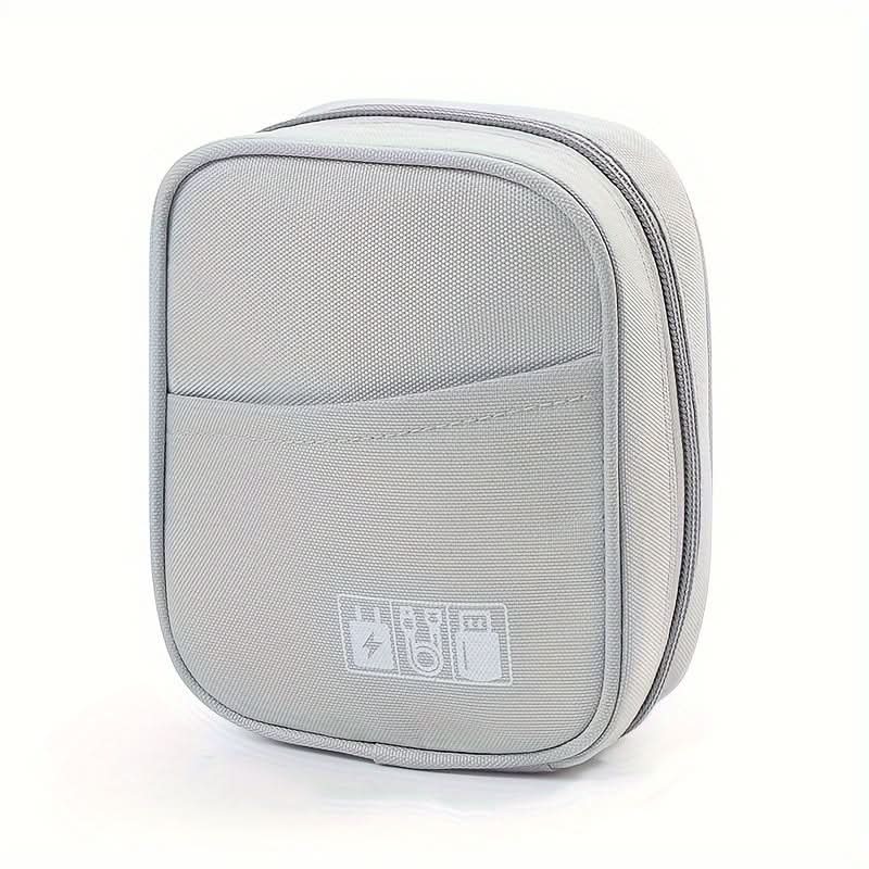 Waterproof Travel Cable Organizer Bag – Portable Storage for Earbuds, USB & Power Bank