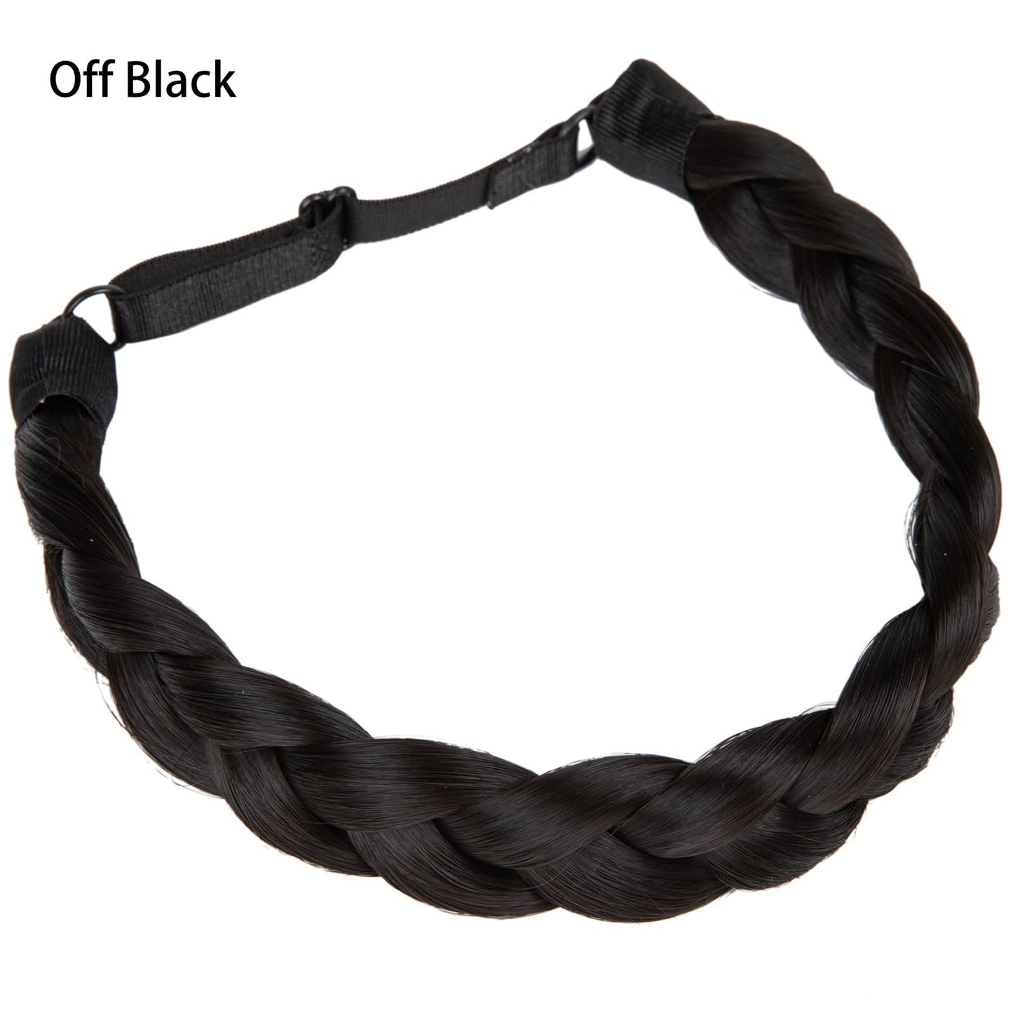 Stylish Adjustable Braided Headband for Women