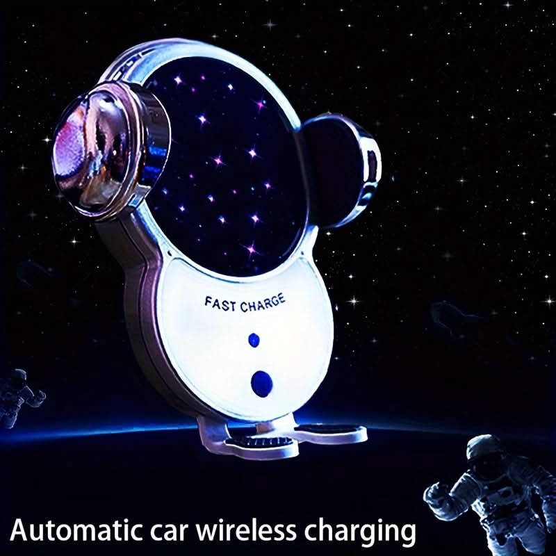 15W Fast Wireless Car Charger with Auto Clamping