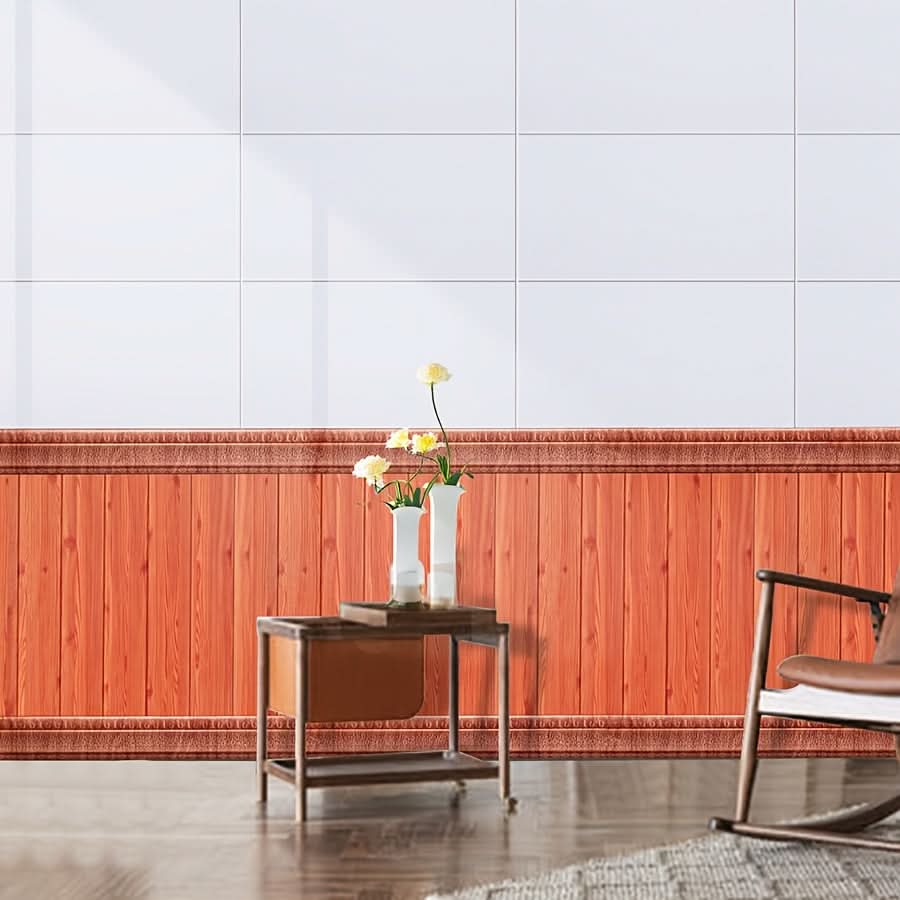 5pcs 3D Self-Adhesive Wall Border Stickers
