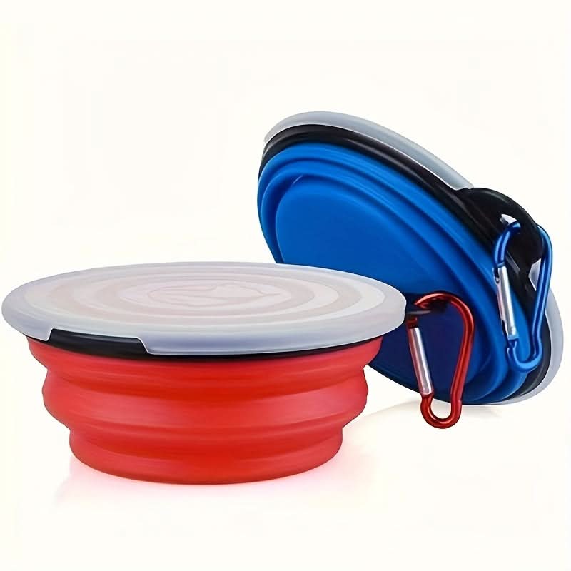 3-Pack Foldable Dog Travel Bowls