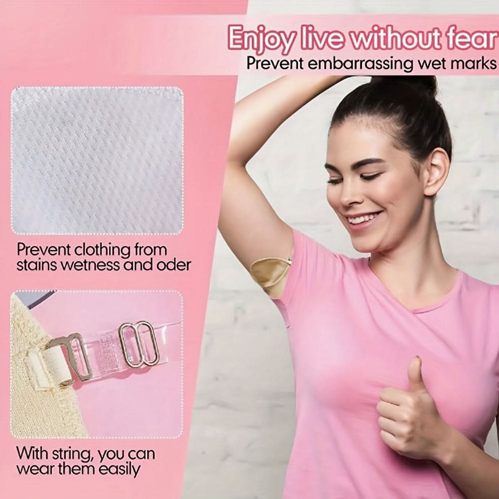 Reusable Underarm Sweat Pads for Men & Women – Washable