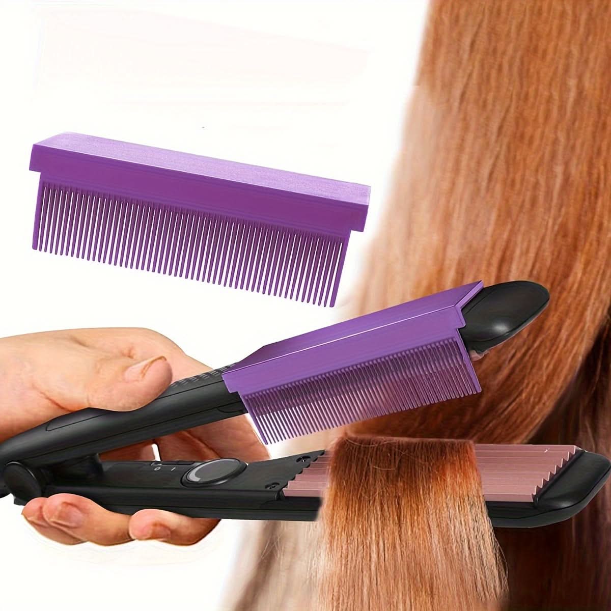 Carbon Fiber Hair Straightening Comb Attachment