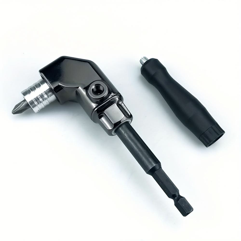 90° Angle Screwdriver - Compact Steel Tool