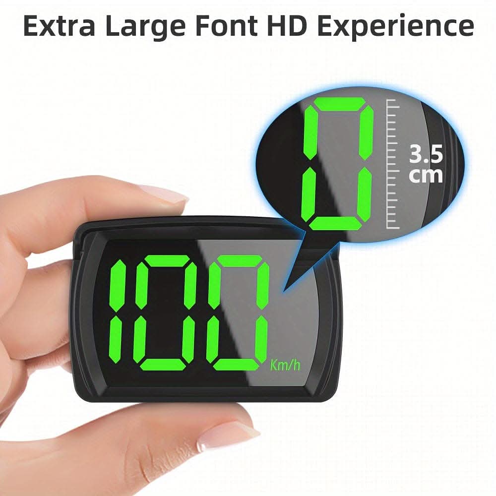 3-Inch HUD Head-Up Display – Multifunctional Car Speedometer