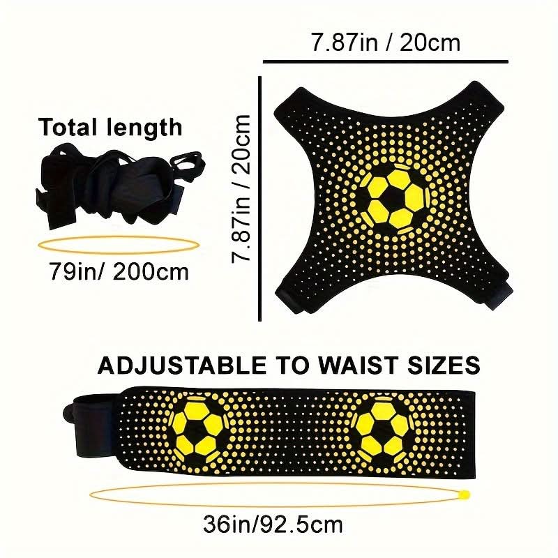 Soccer Volleyball Rugby Training Rebounder – Self-Practice Set for Beginners