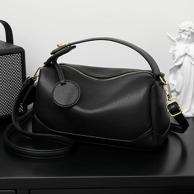 Women's Classic Boston Bag with Multi-Pocket Design
