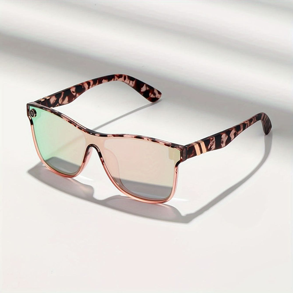 Women's Sports Fashion Glasses, Anti-Reflective Lens, Polycarbonate Frame