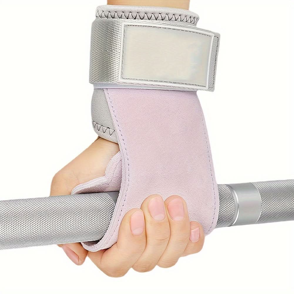 Women's Deadlift Straps – Leather Palm Protection