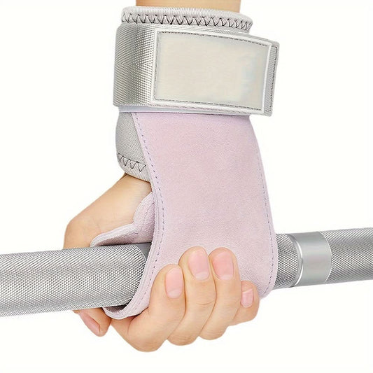Women's Deadlift Straps – Leather Palm Protection