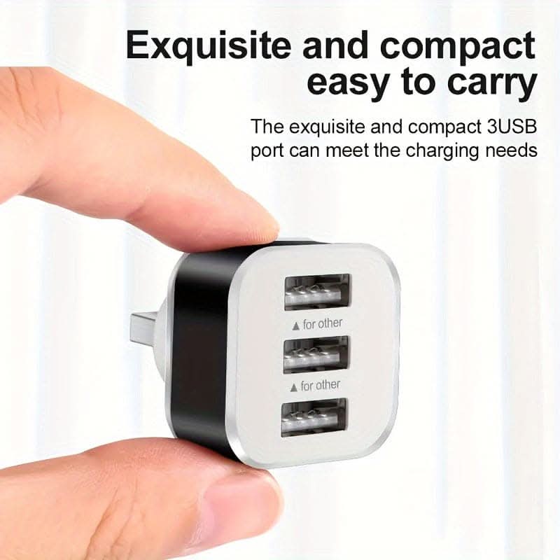 3-Port USB 2.0 Hub Expander - Multi-Purpose Connector