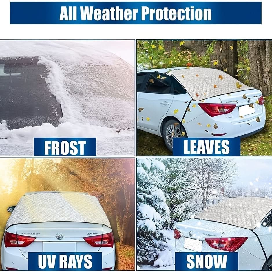 UV Blocking Rear Window Sunshade – Durable Heat & Snow Protector