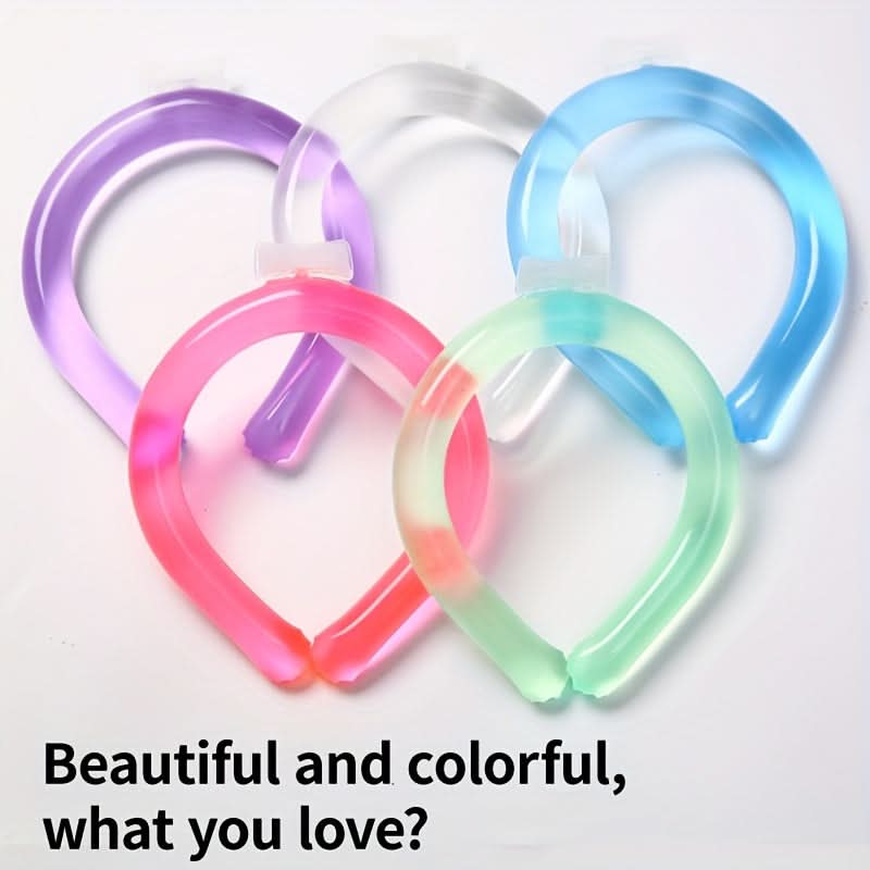 Reusable Neck Cooling Tube – Wearable Cooling Sleeve for Hot Weather