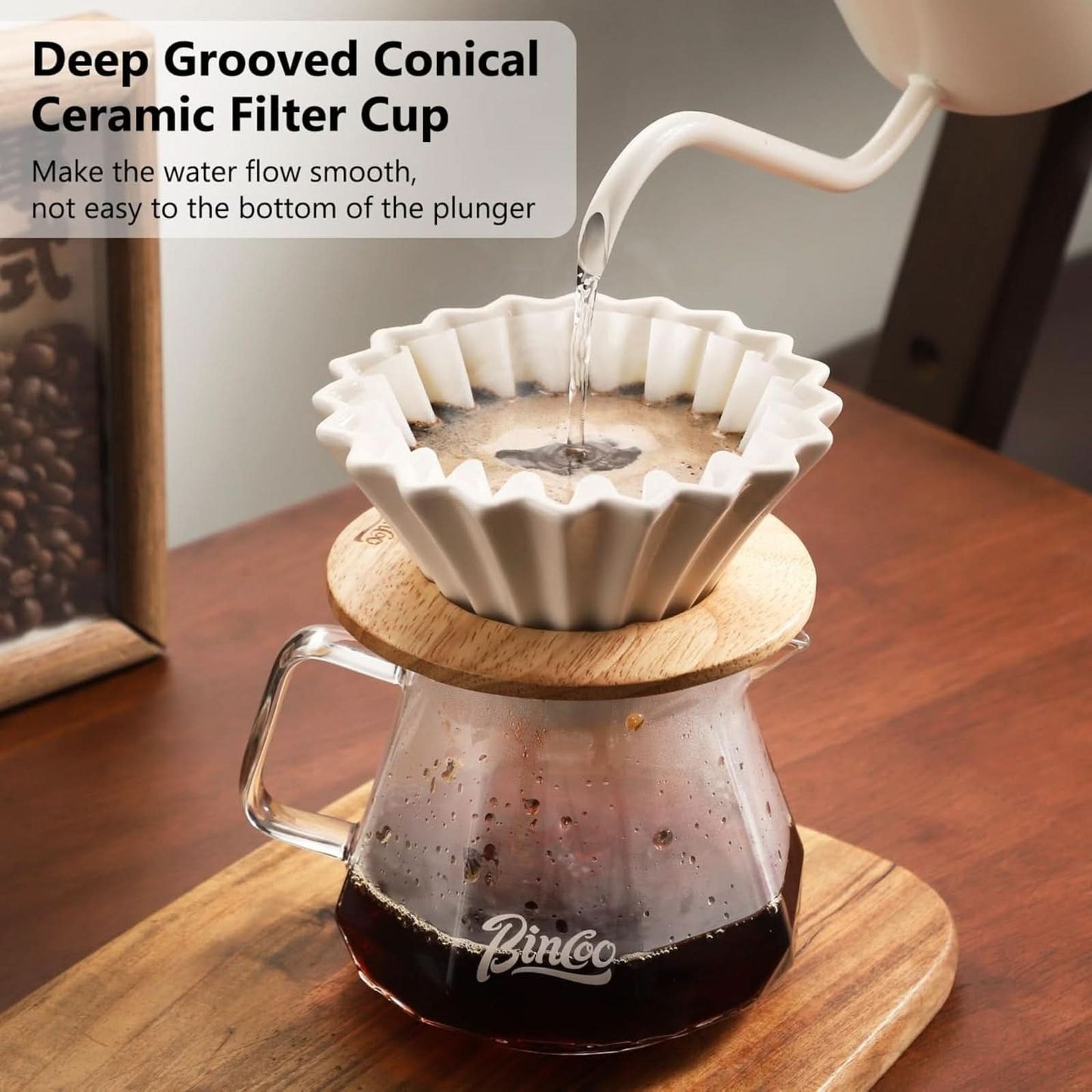 Coffee Maker Kit – 13.53oz Glass Carafe