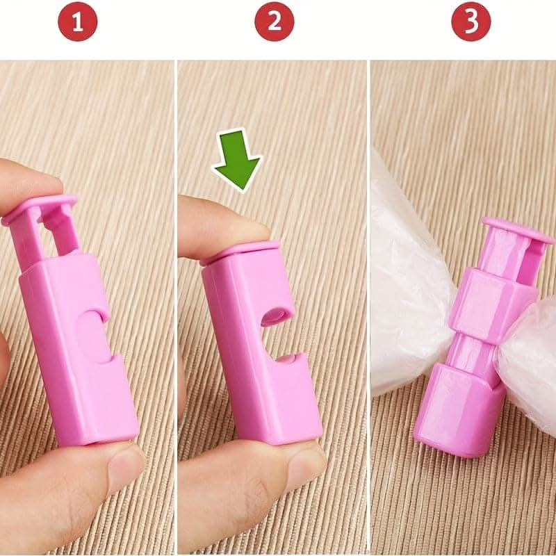12pcs Premium Bread Bag Clips - Airtight Sealing & Easy Lock