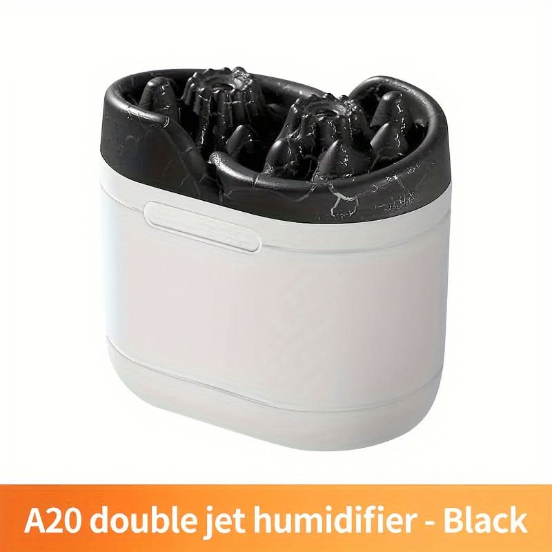 Volcano USB Humidifier & Aromatherapy Diffuser – LED Nightlight, Double Spray