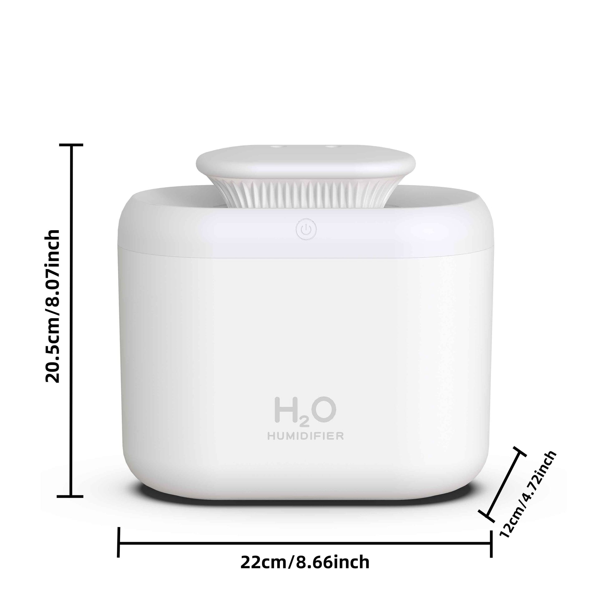 USB Humidifier with 7-Color Night Light