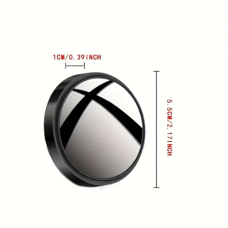 2pcs Adjustable 360° Car Blind Spot Mirrors