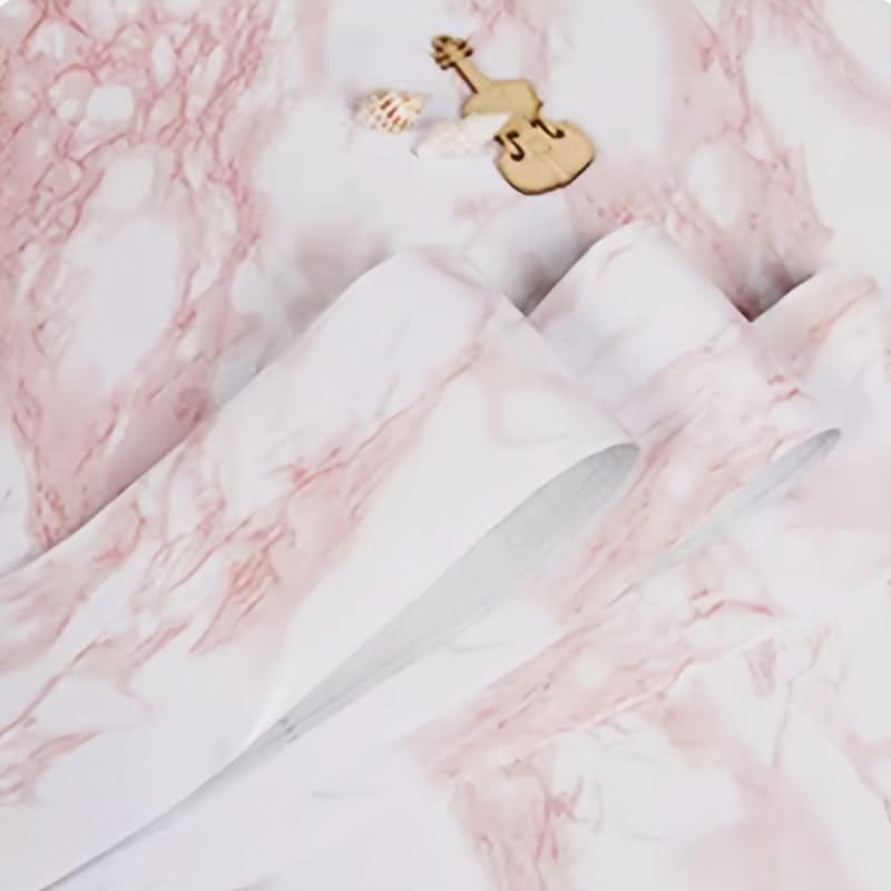 Vinyl Self-Adhesive Marble Pattern Wallpaper Border