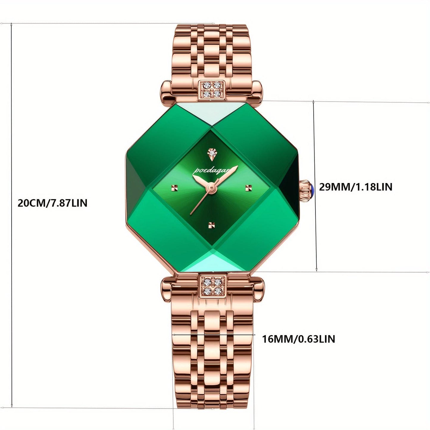 Poedagar Quartz Watch – Youthful Casual Elegance
