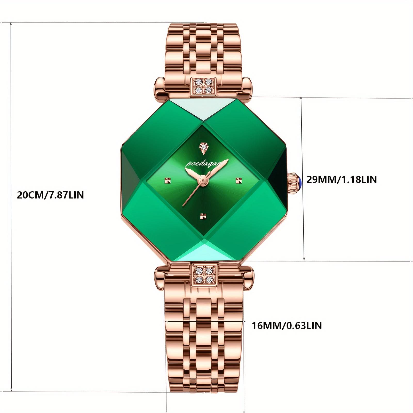 Poedagar Quartz Watch – Youthful Casual Elegance
