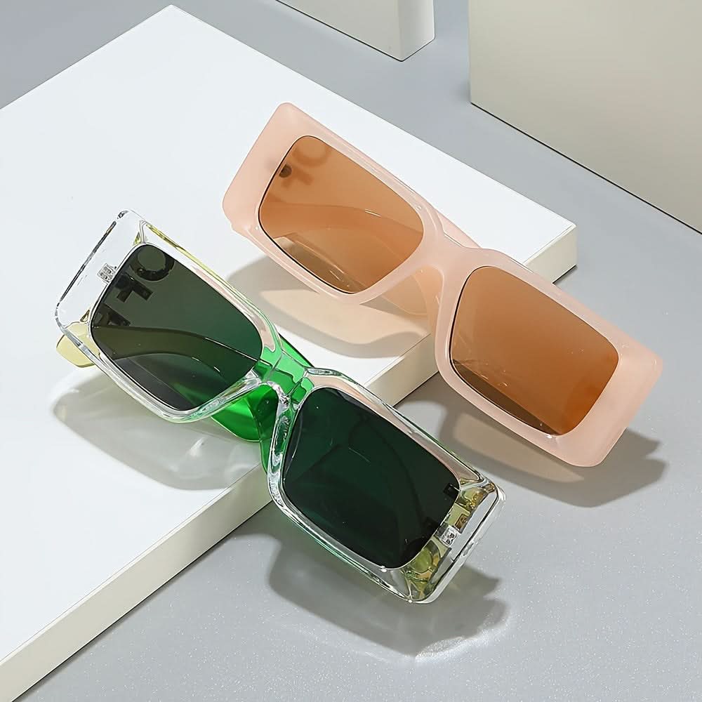 Retro Square Fashion Glasses for Men – Bold & Stylish Eyewear