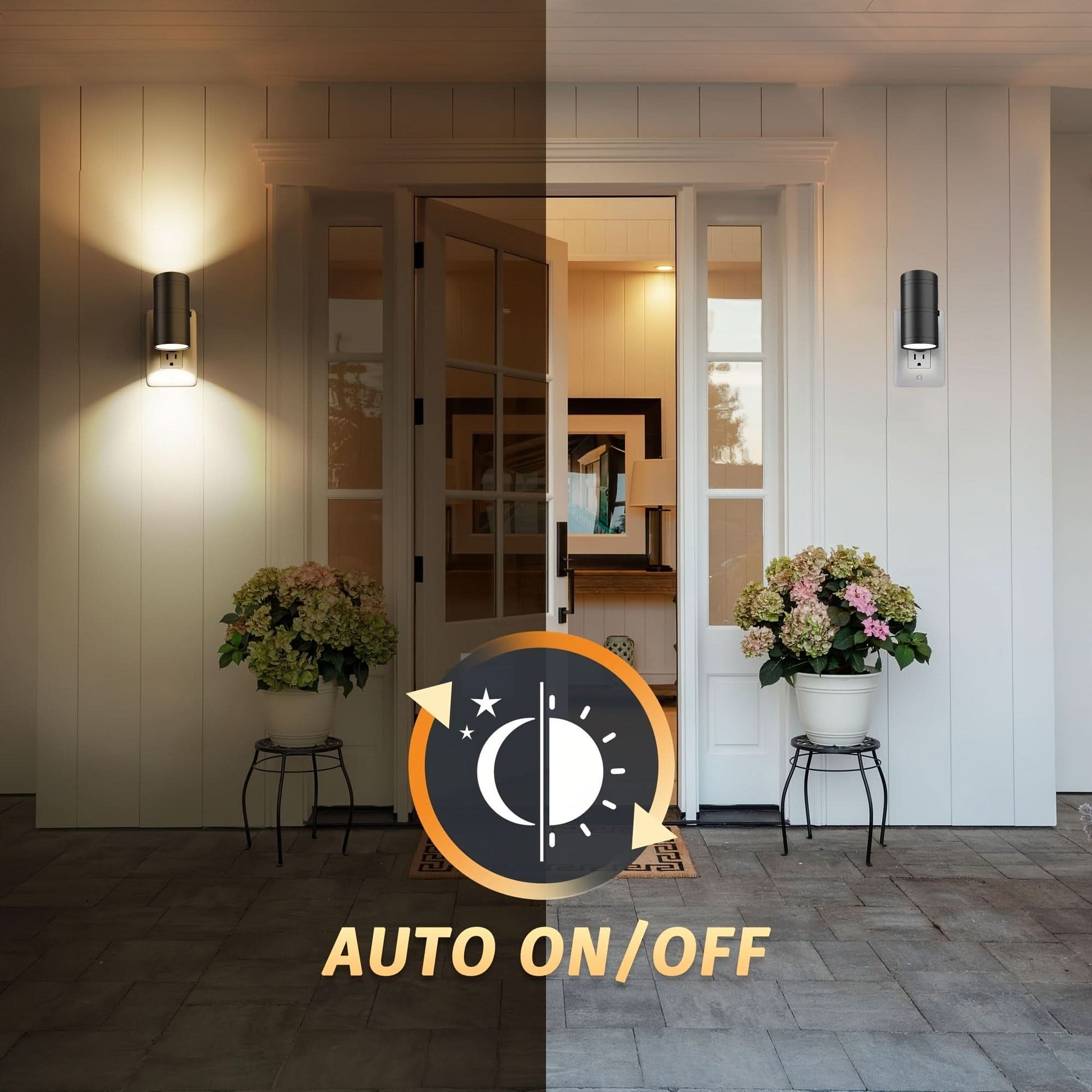 Starry Dusk to Dawn Night Lights, Dimmable