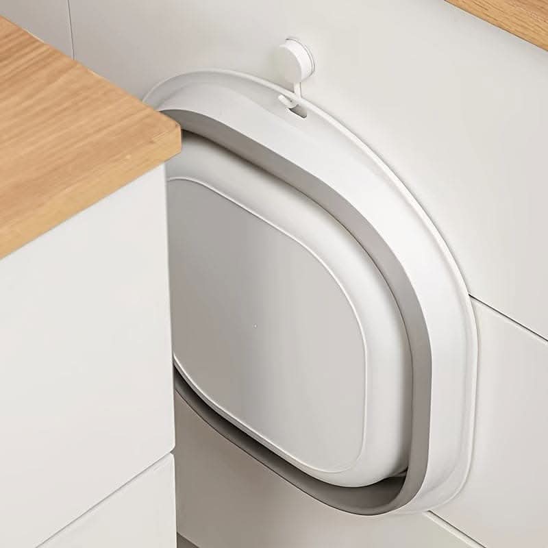 Portable Collapsible Wash Basin - Foldable Plastic Basin for Home, Dorm, and Outdoor Use