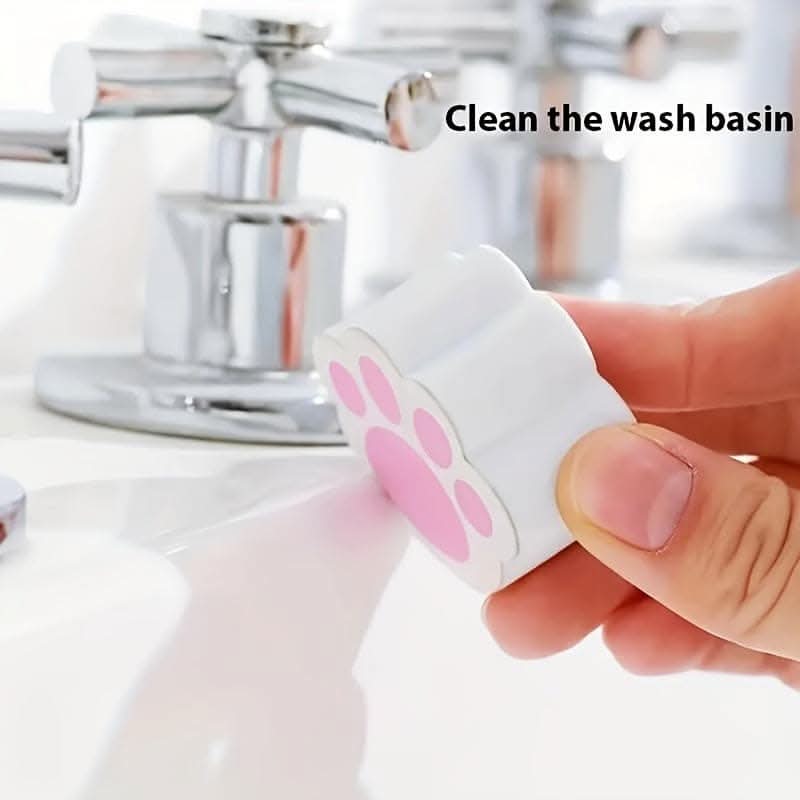 Streak-Free Mirror & Faucet Cleaner – Magic Sponge for Spotless Surfaces