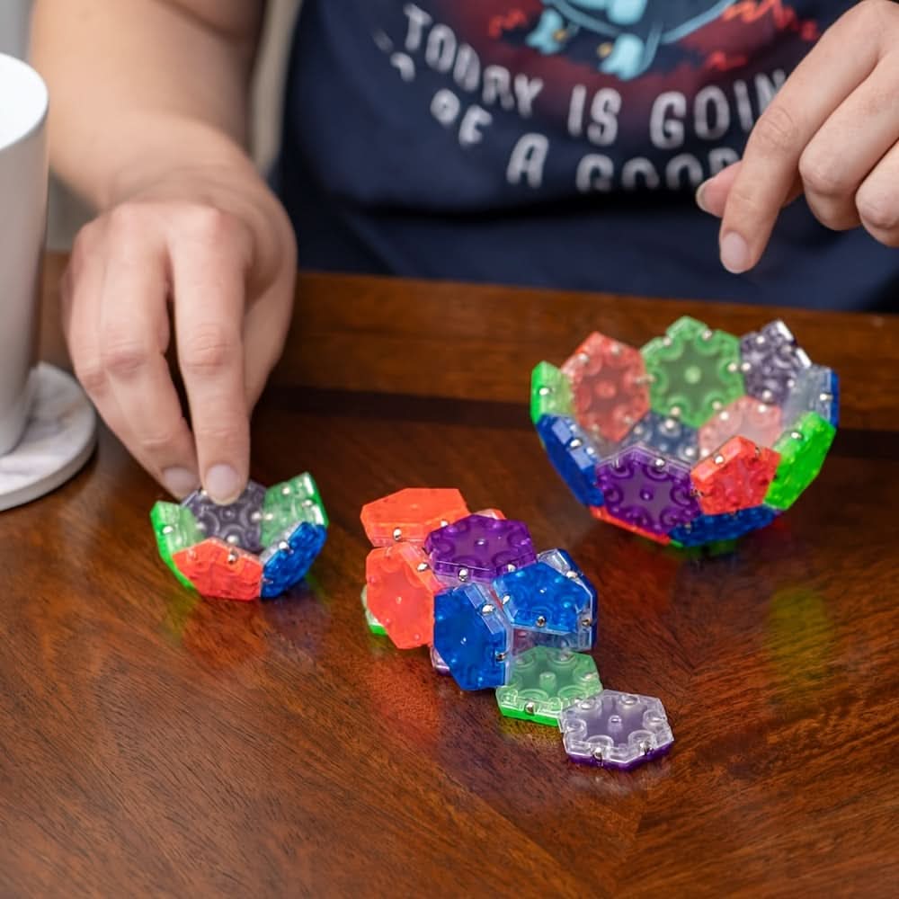 Magnetic Sphere Desk Toy – 12-Piece