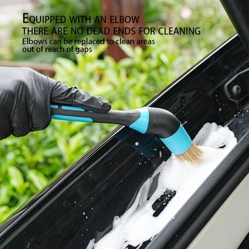 4-Piece Soft Bristle Car Detailing Brush Set