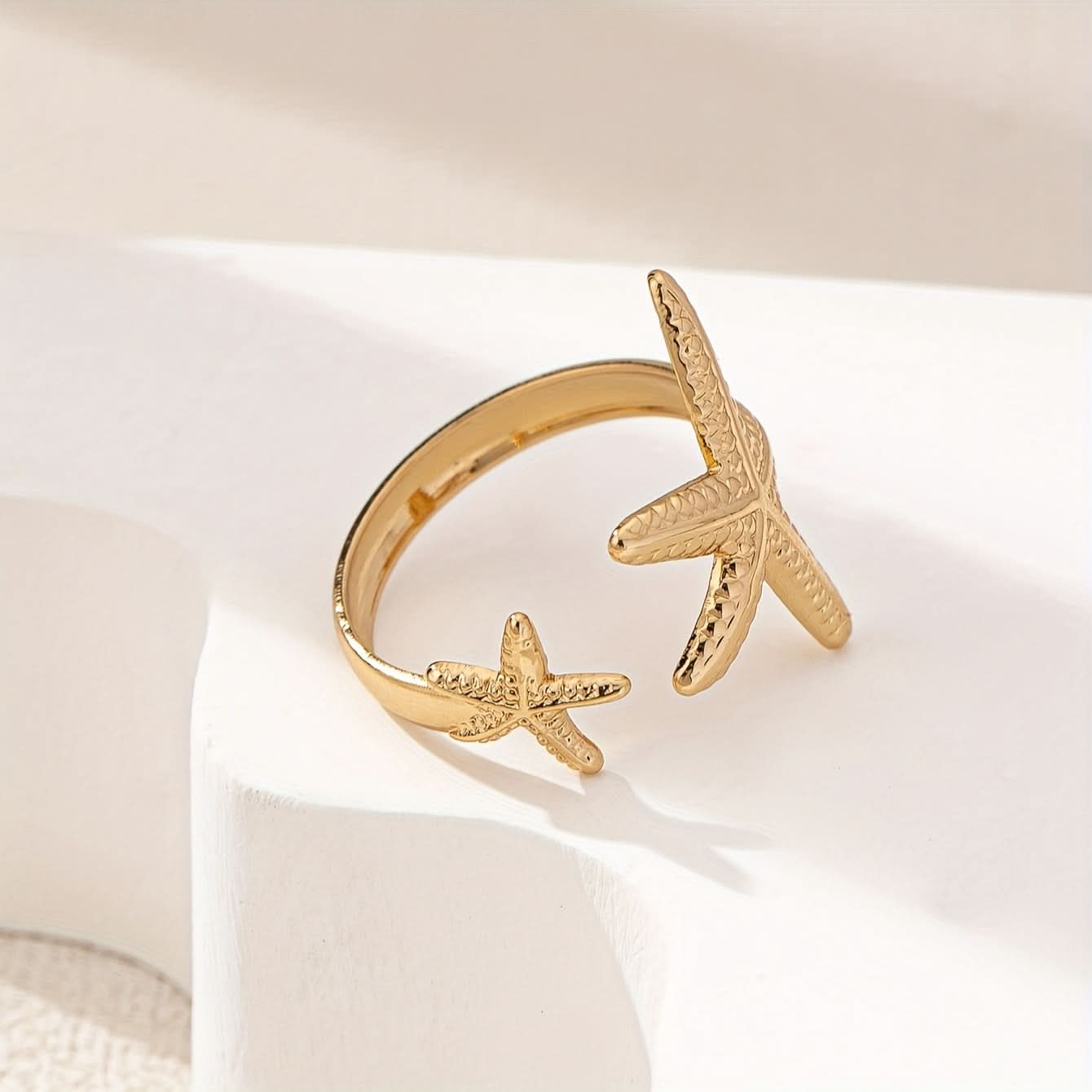 Vintage-Inspired Starfish Ring
