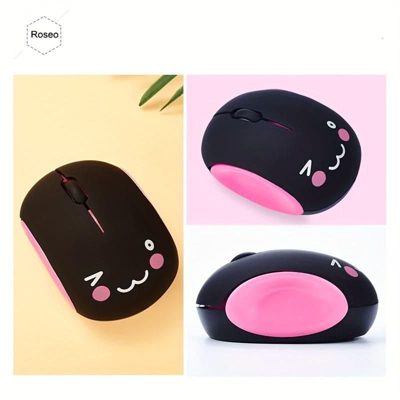 Cute Silent USB Optical Wired Mouse – Compact