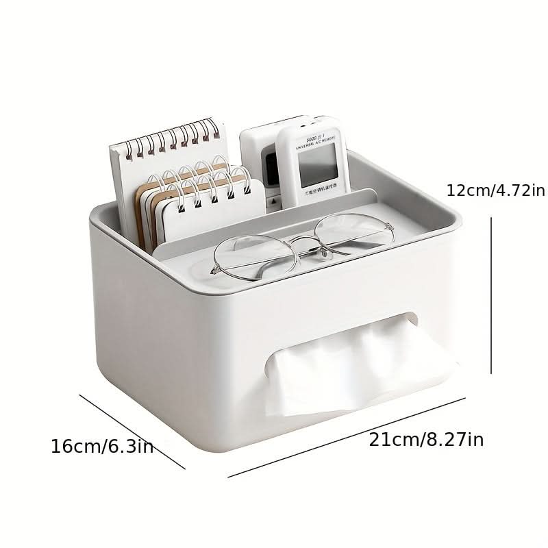 Multifunctional Desktop Storage Box – Tissue Holder