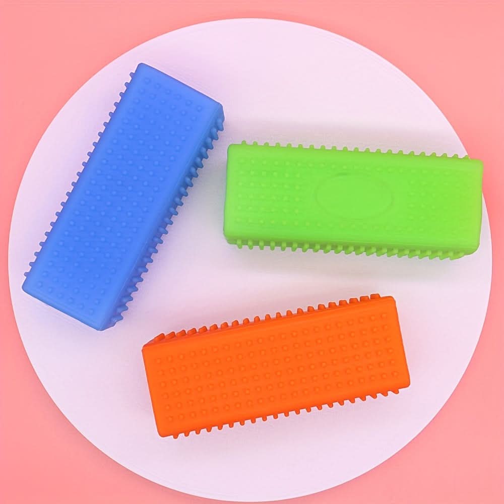 Rubber Pet Hair Cleaner Brush – Instant Hair Removal for Cars