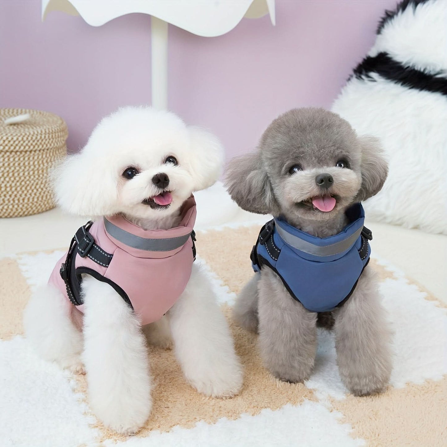 Cozy Small Dog Cold Weather Jacket for Breeds